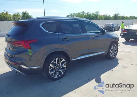 2022 Hyundai Santa Fe Calligraphy z USA, uszkodzony, nr VIN 5NMS54ALXNH450840